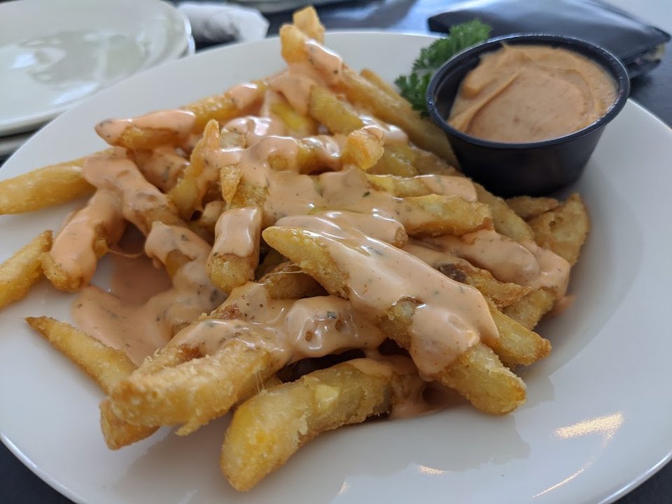 Buffalo Fries with Chipotle Sauce