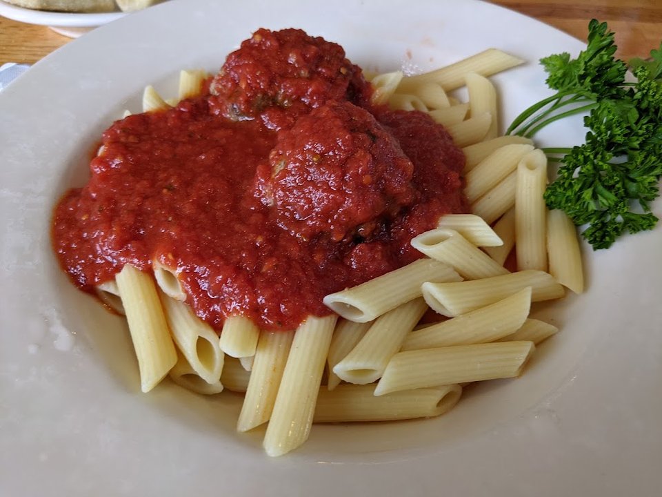 Traditional Pasta and Meatballs